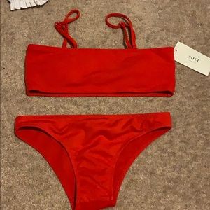 NEW Red bandeau zaful bikini